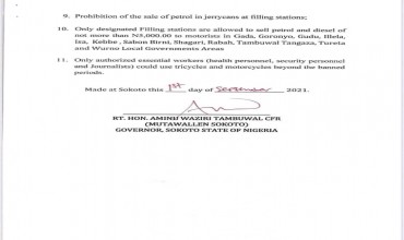 bandit take over some part of sokoto